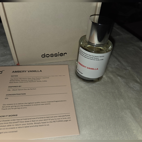 Dossier Ambery Vanilla Perfume - Picture 7 of 8